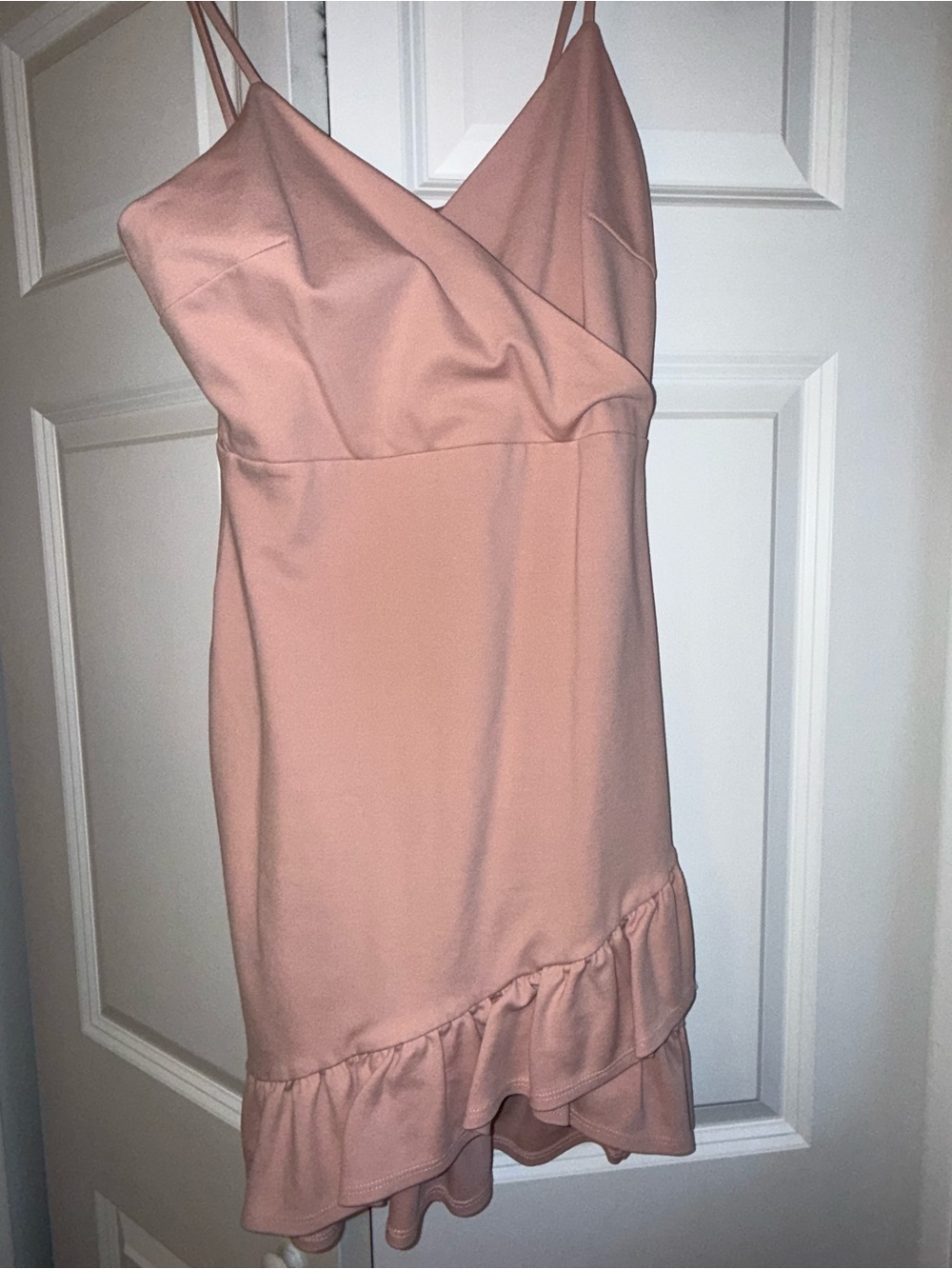 Lulu's Dusty Rose Spaghetti Strap Slip Dress